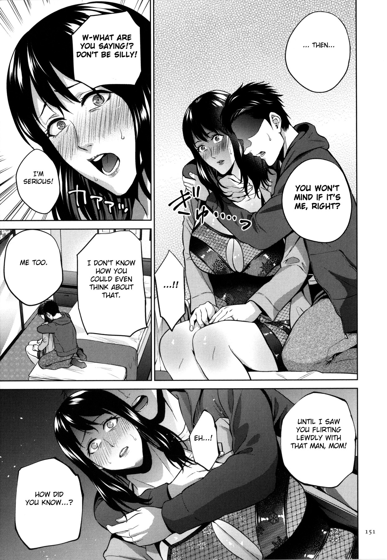 Hentai Manga Comic-Honey Mother And Child Immoral-Read-149